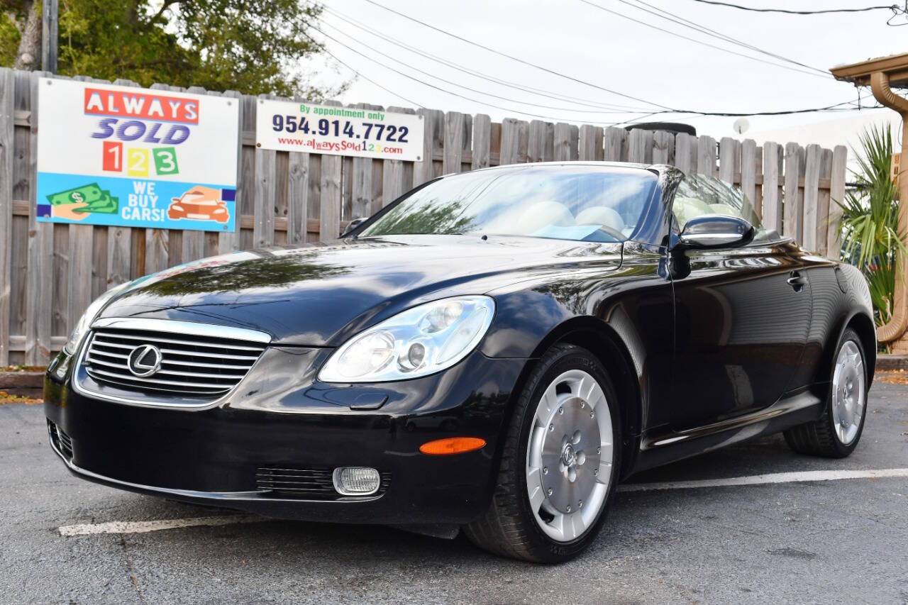 2002 Lexus SC SC 430 — Convertible — 143,604 mi — Fort Lauderdale, FL