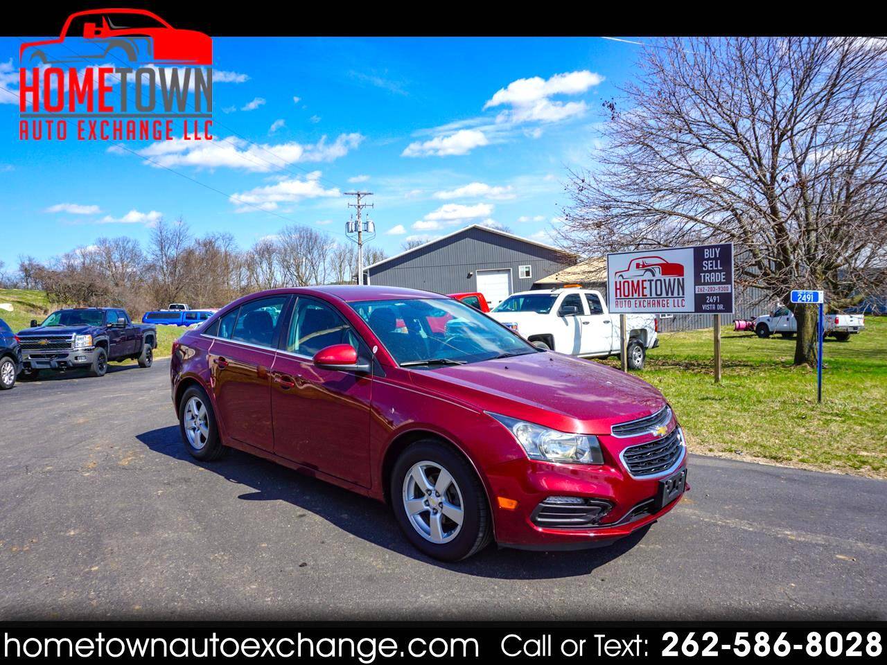 2015 Chevrolet Cruze 1LT — Sedan — 95,005 mi — Lake Geneva, WI