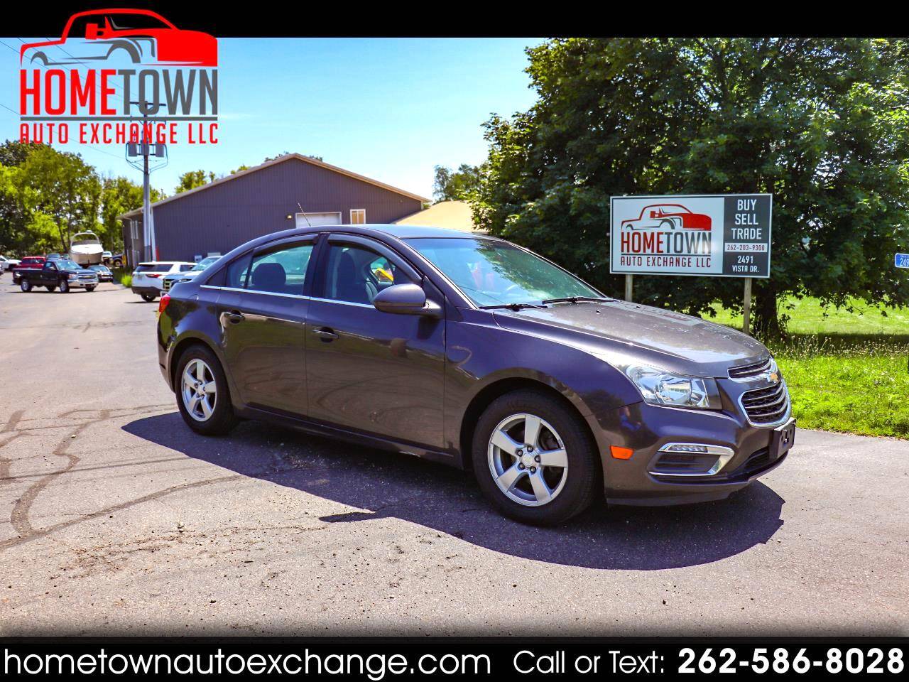 2015 Chevrolet Cruze 1LT — Sedan — 102,828 mi — Lake Geneva, WI