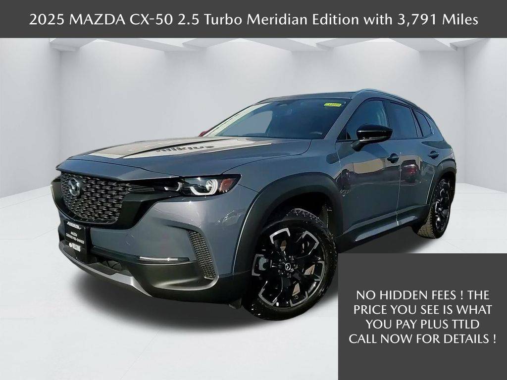 2025 Mazda CX-50 Turbo Meridian Edition — SUV — 3,788 mi — Elmhurst, IL