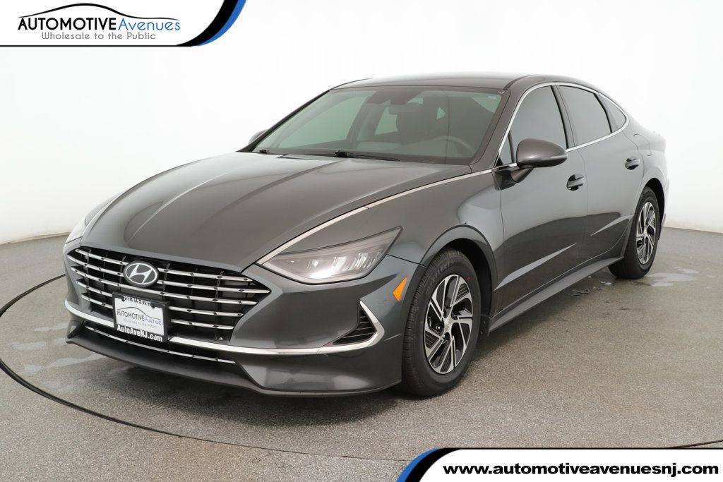2022 Hyundai Sonata Hybrid Blue — Sedan — 30,458 mi — Wall Township, NJ