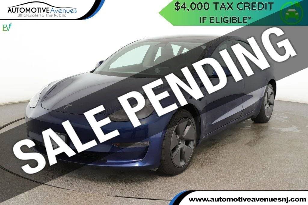 2022 Tesla Model 3 Long Range — Sedan — 41,760 mi — Wall Township, NJ