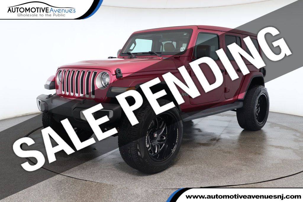 2021 Jeep Wrangler Sahara — SUV — 21,737 mi — Wall Township, NJ