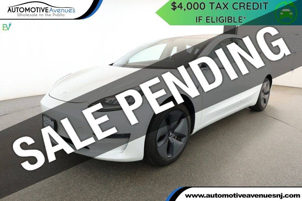 2021 Tesla Model 3 Standard Range Plus — Sedan — 49,056 mi — Wall Township, NJ
