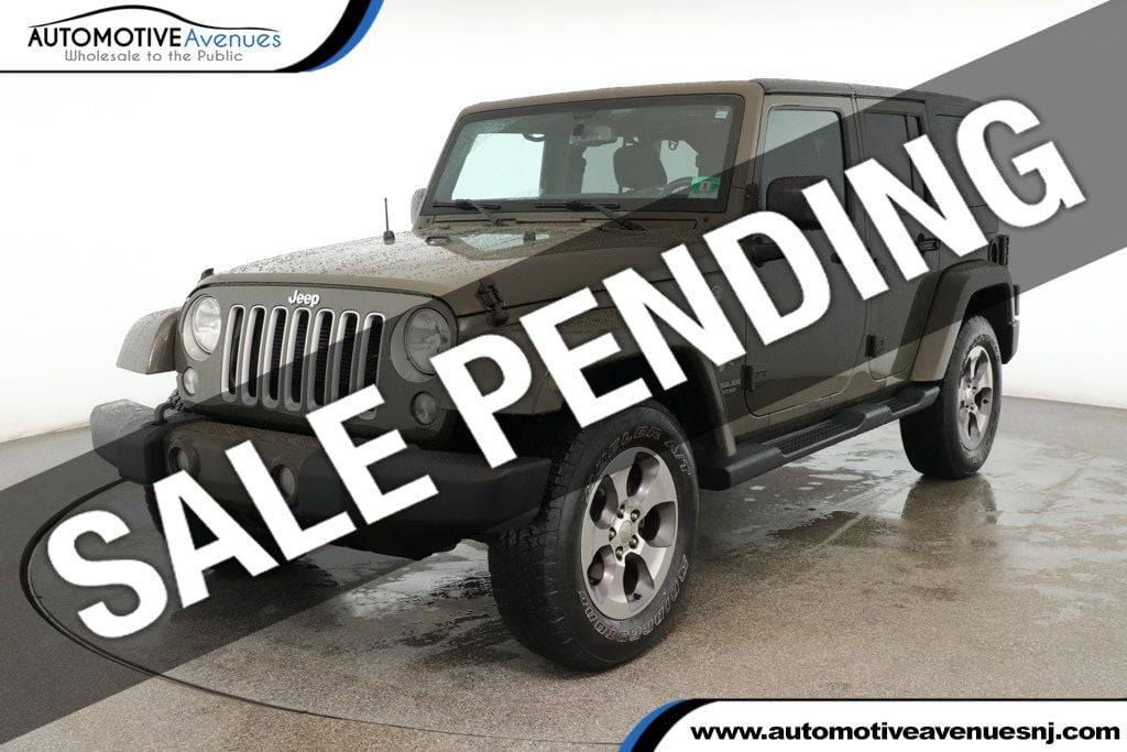 2016 Jeep Wrangler Sahara — SUV — 35,715 mi — Wall Township, NJ