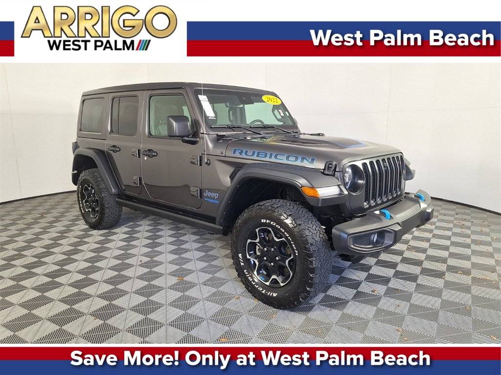 2022 Jeep Wrangler Rubicon 4xe — SUV — 14,327 mi — West Palm Beach, FL