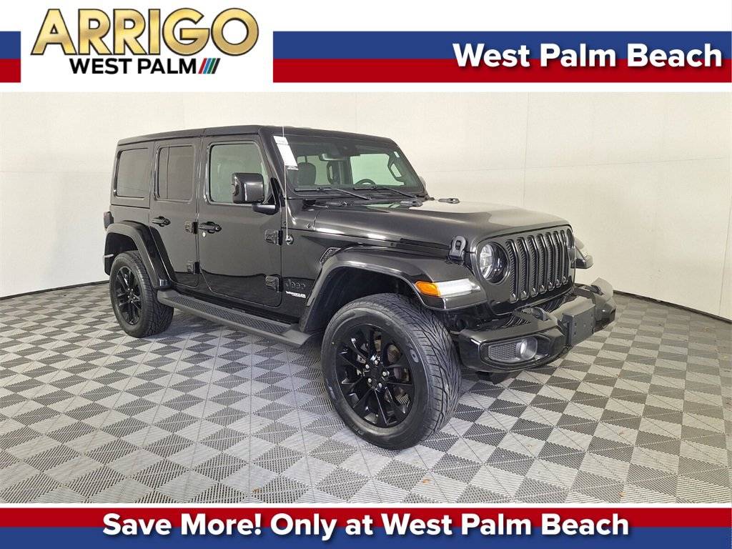 2021 Jeep Wrangler Sahara High Altitude — SUV — 54,344 mi — West Palm Beach, FL