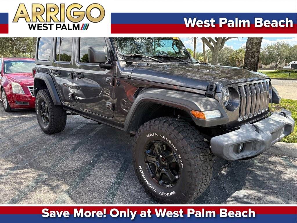 2021 Jeep Wrangler Sport S — SUV — 51,275 mi — West Palm Beach, FL