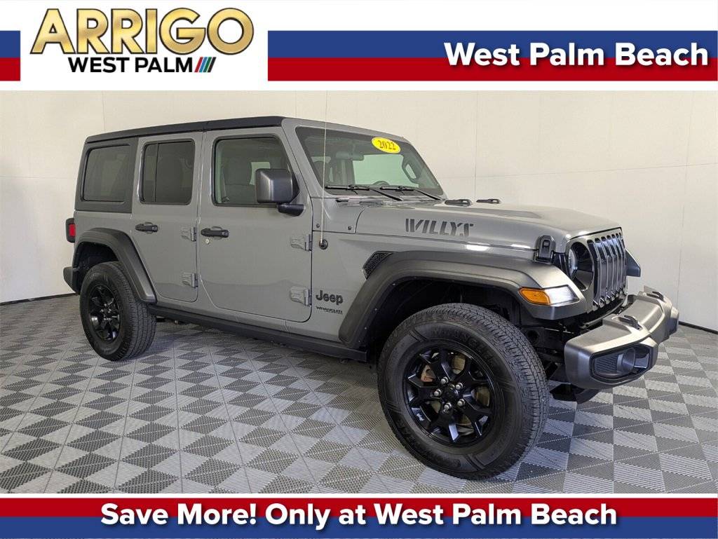 2022 Jeep Wrangler Willys — SUV — 40,269 mi — West Palm Beach, FL