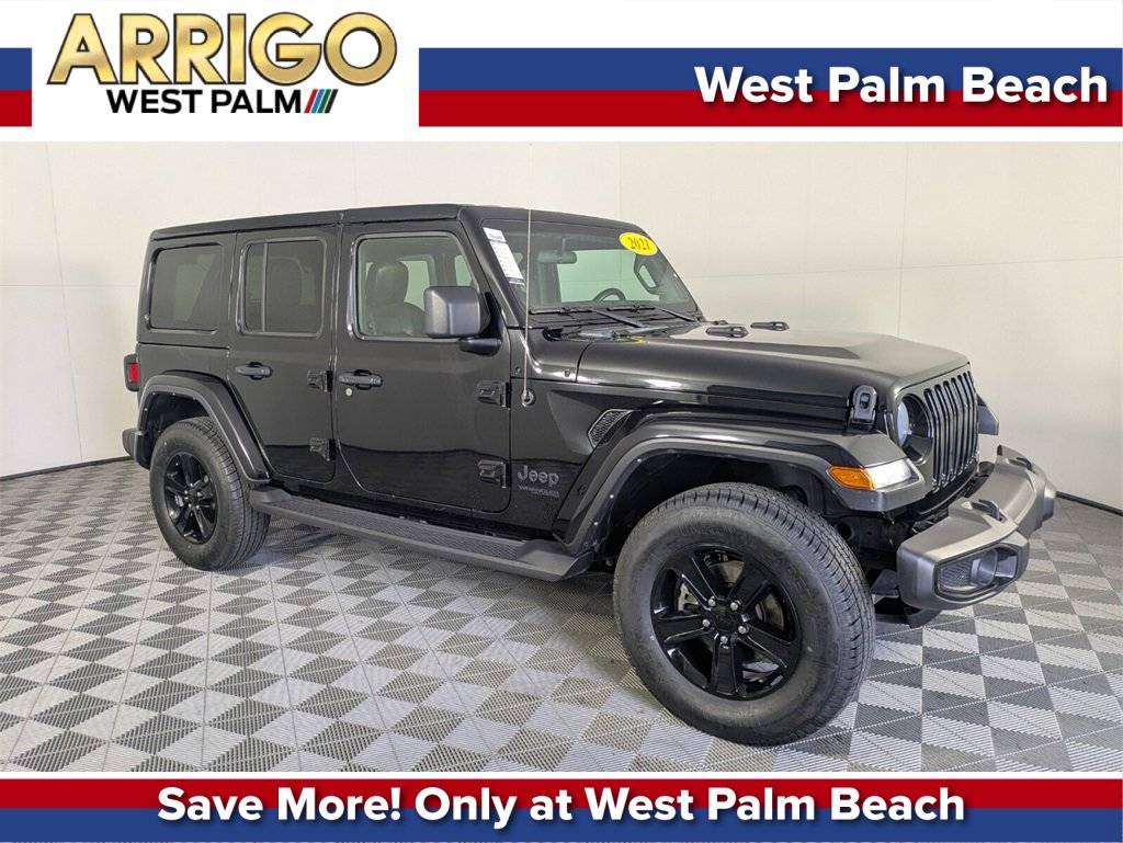 2021 Jeep Wrangler Sahara Altitude — SUV — 50,777 mi — West Palm Beach, FL
