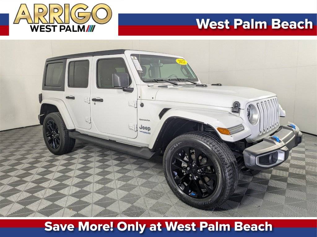 2022 Jeep Wrangler Sahara 4xe — SUV — 34,124 mi — West Palm Beach, FL