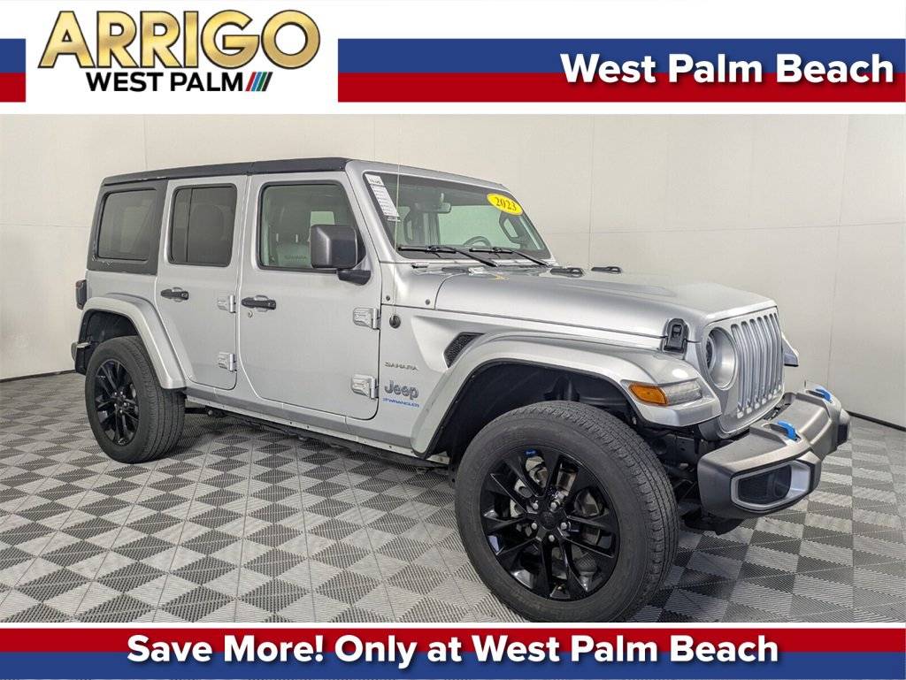 2023 Jeep Wrangler Sahara 4xe — SUV — 45,537 mi — West Palm Beach, FL