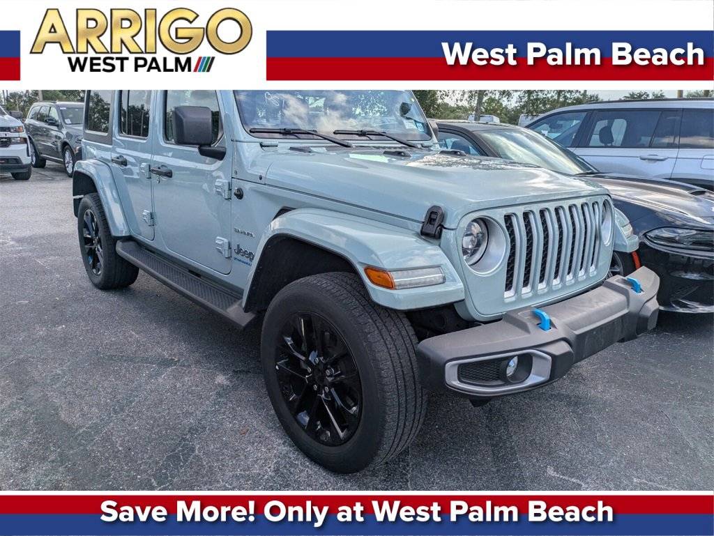 2023 Jeep Wrangler Sahara 4xe — SUV — 53,428 mi — West Palm Beach, FL