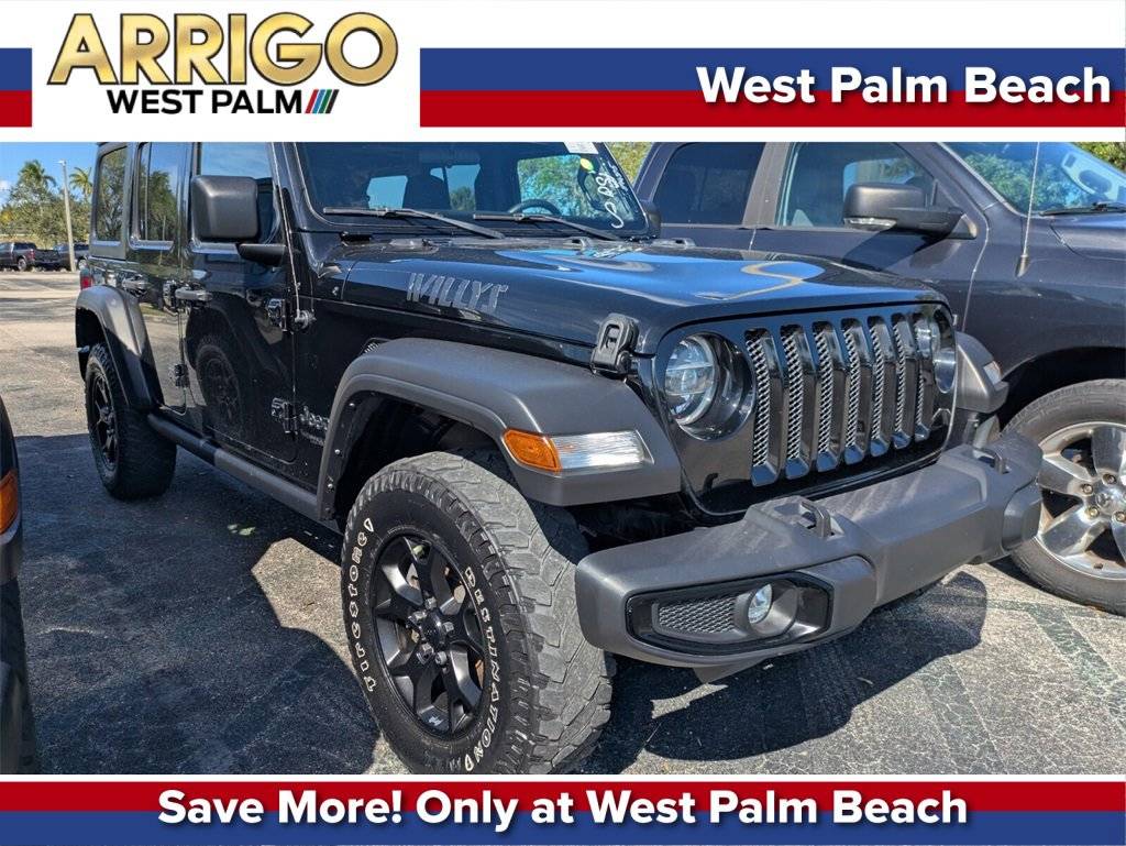 2022 Jeep Wrangler Willys — SUV — 64,748 mi — West Palm Beach, FL