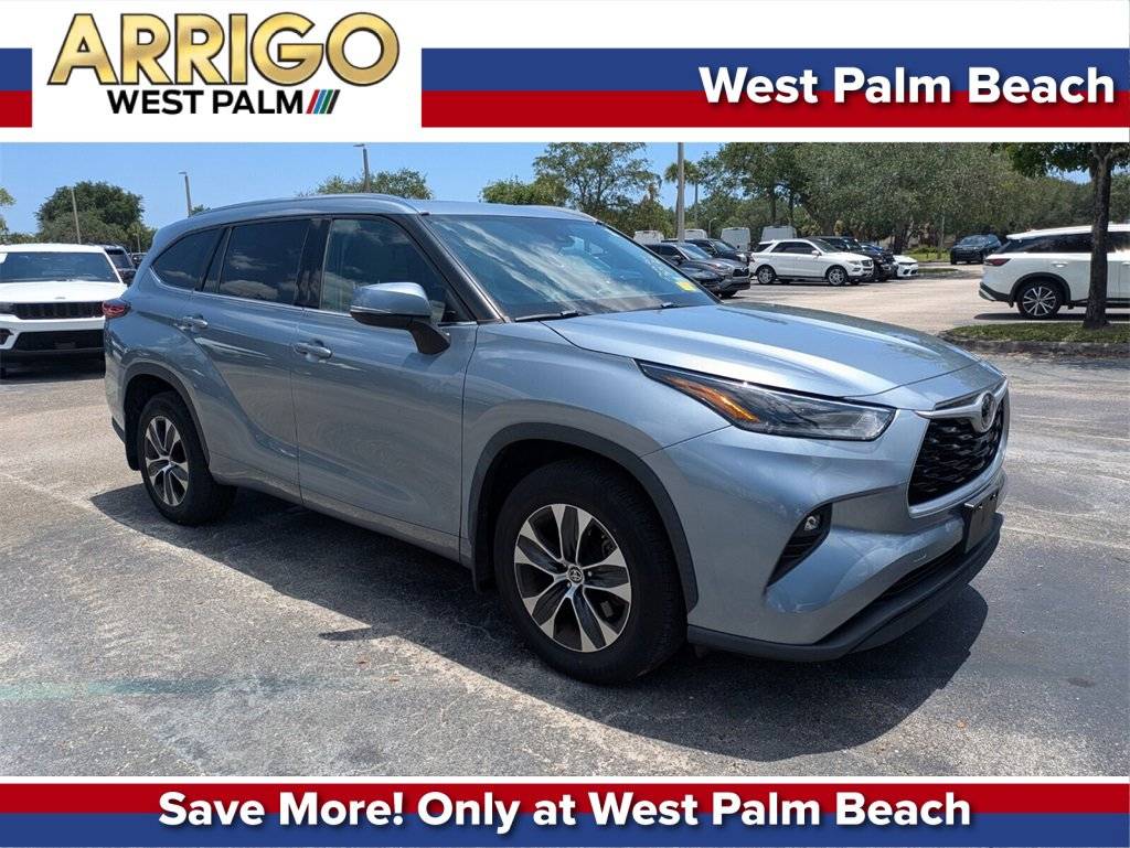 2021 Toyota Highlander XLE — SUV — 46,987 mi — West Palm Beach, FL
