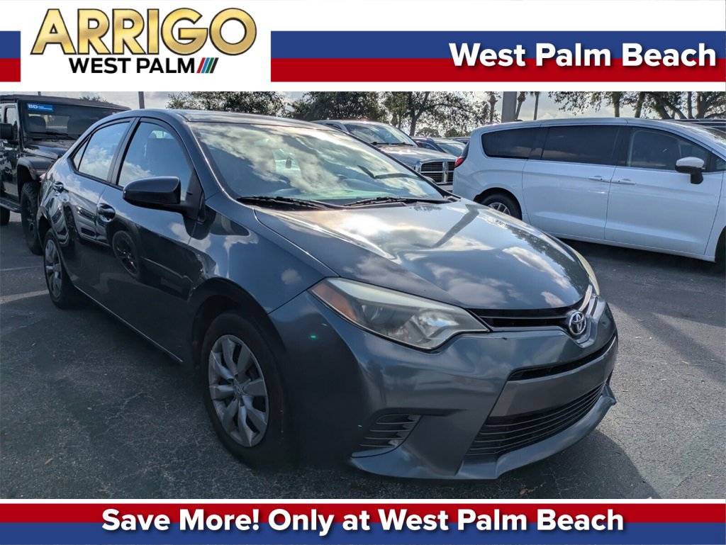 2015 Toyota Corolla LE — Sedan — 64,165 mi — West Palm Beach, FL