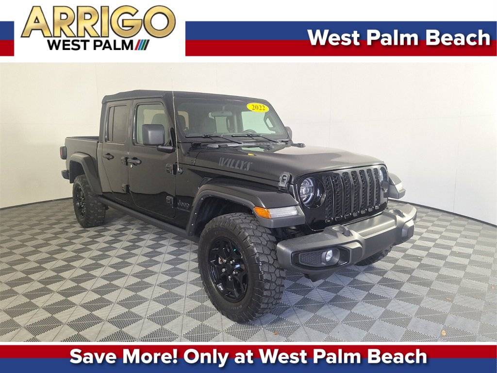 2022 Jeep Gladiator Willys — Pickup Truck — 26,861 mi — West Palm Beach, FL
