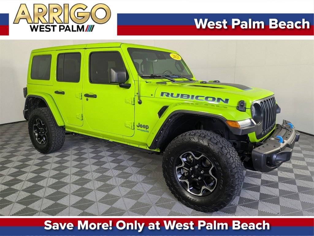 2021 Jeep Wrangler Rubicon 4xe — SUV — 46,532 mi — West Palm Beach, FL