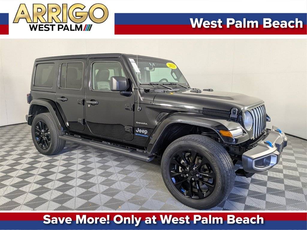 2023 Jeep Wrangler Sahara 4xe — SUV — 42,041 mi — West Palm Beach, FL