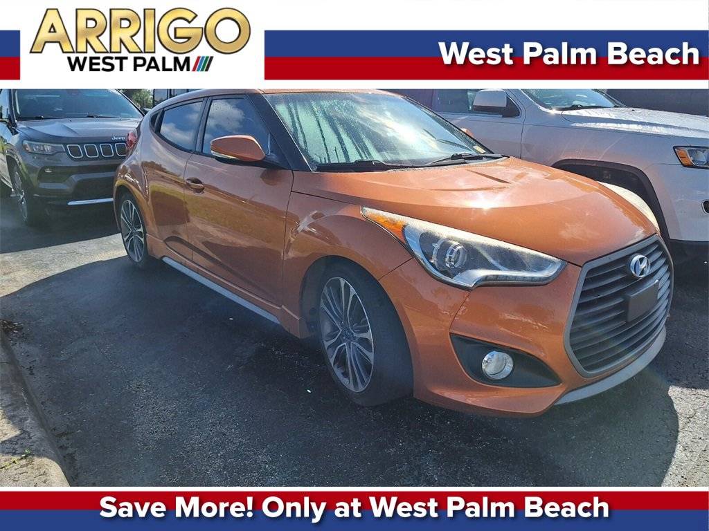 2016 Hyundai Veloster Turbo — Hatchback — 79,719 mi — West Palm Beach, FL