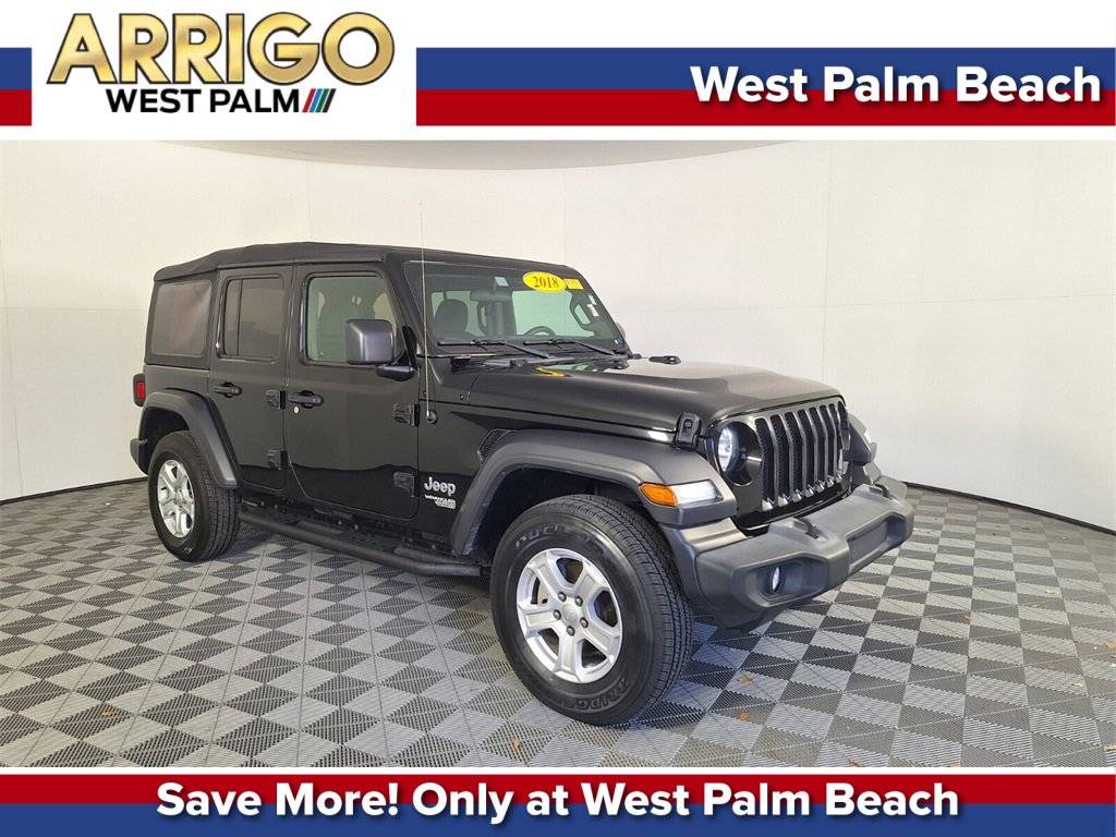 2018 Jeep Wrangler Sport S — SUV — 20,215 mi — West Palm Beach, FL