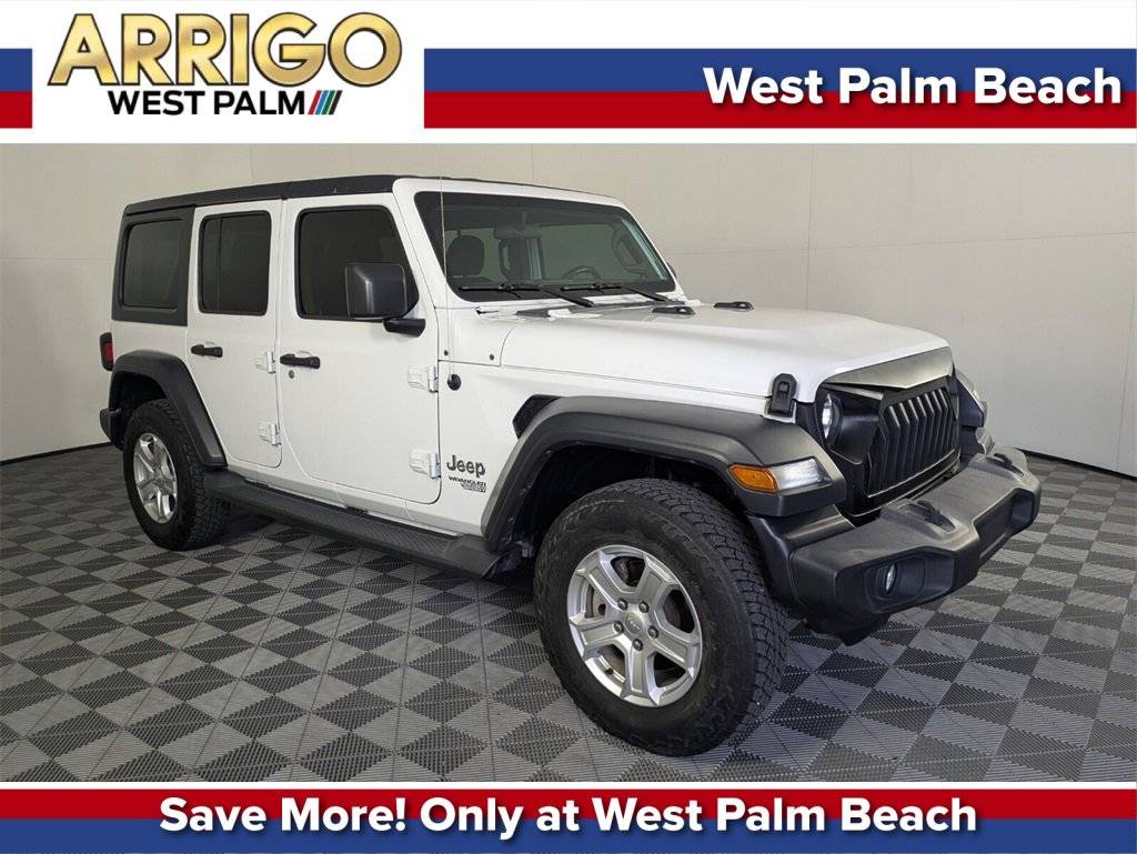 2020 Jeep Wrangler Sport S — SUV — 55,054 mi — West Palm Beach, FL