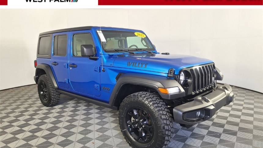2022 Jeep Wrangler Willys Sport — SUV — 12,218 mi — West Palm Beach, FL