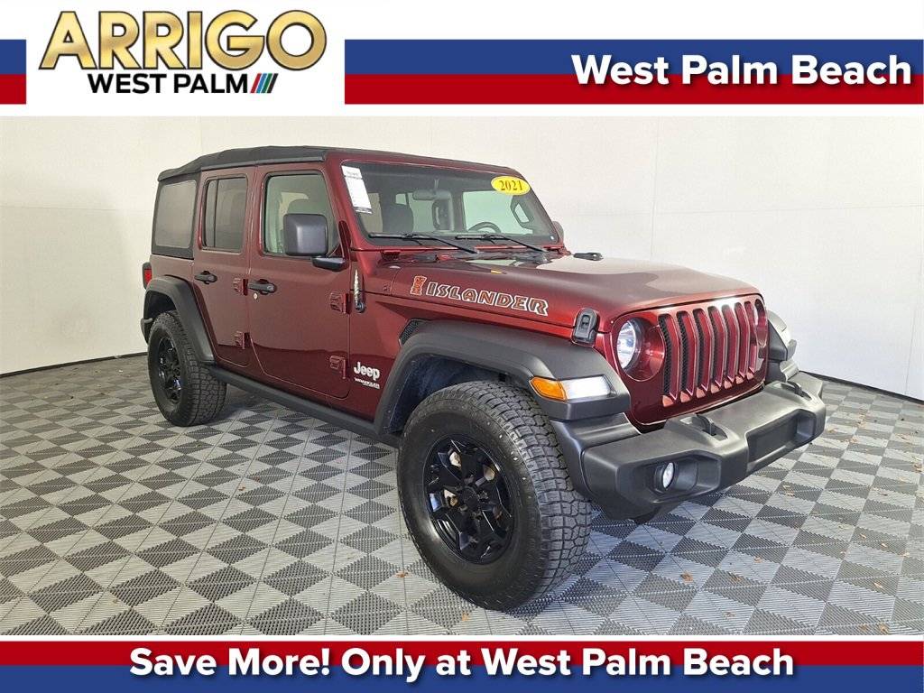 2021 Jeep Wrangler Islander — SUV — 41,949 mi — West Palm Beach, FL