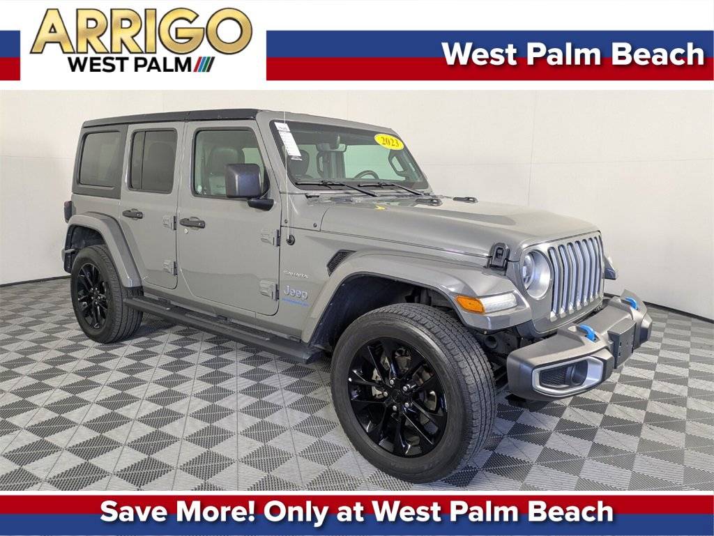 2023 Jeep Wrangler Sahara 4xe — SUV — 46,478 mi — West Palm Beach, FL