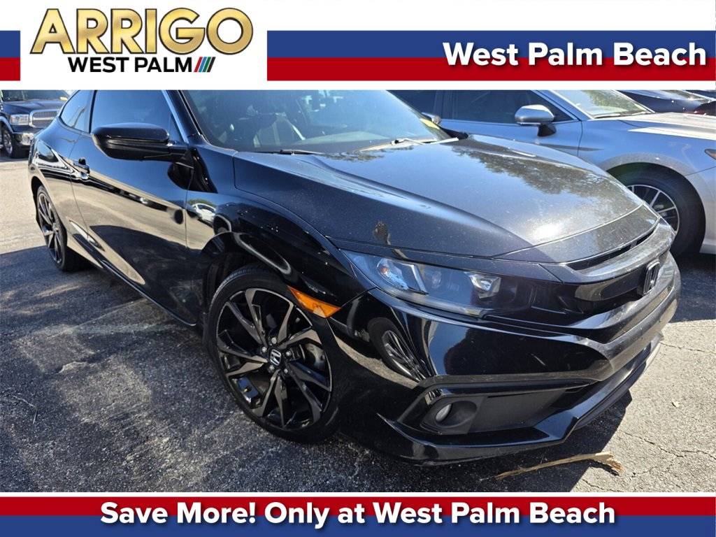 2019 Honda Civic Sport — Coupe — 77,940 mi — West Palm Beach, FL