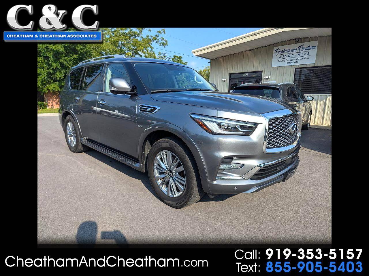 2019 INFINITI QX80 LUXE — SUV — 87,550 mi — Sanford, NC