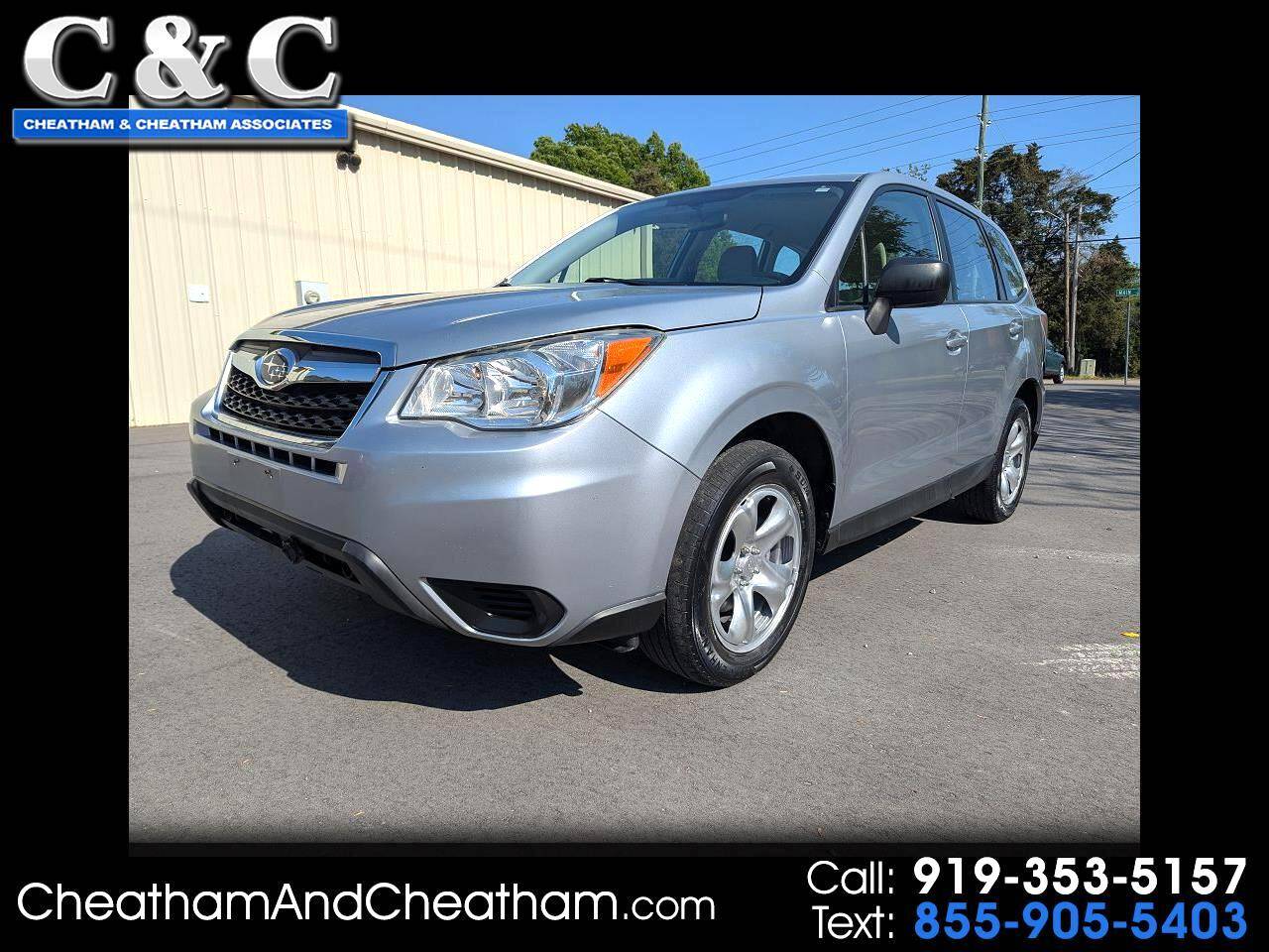 2016 Subaru Forester 2.5i — SUV — 156,450 mi — Sanford, NC