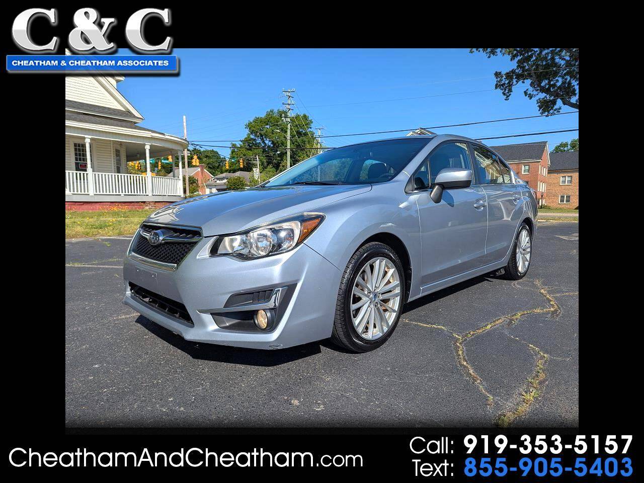 2015 Subaru Impreza 2.0i Premium — Sedan — 110,025 mi — Sanford, NC
