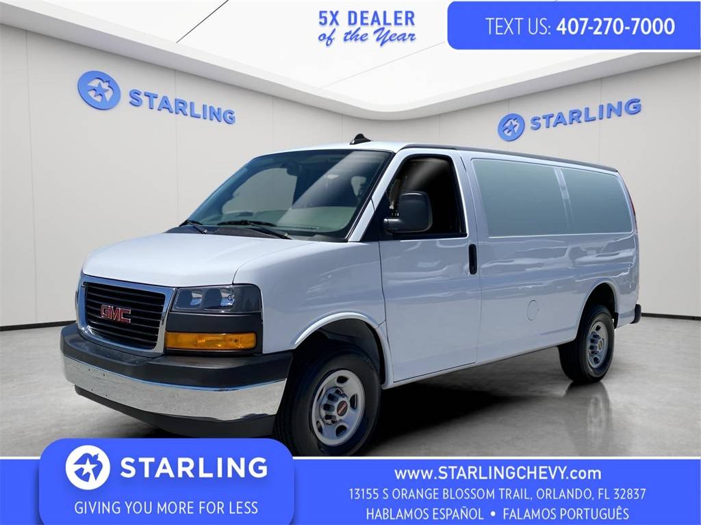 2022 GMC Savana Cargo Van Base — Cargo Van — 15,300 mi — Orlando, FL