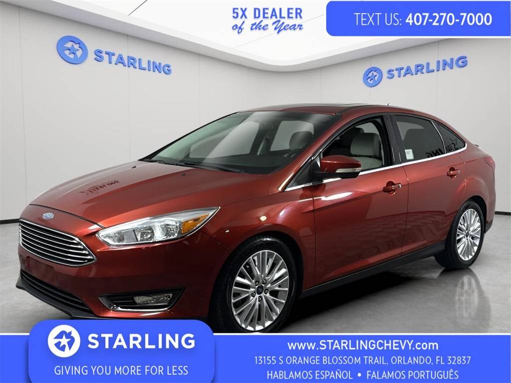 2018 Ford Focus Titanium — Sedan — 99,394 mi — Orlando, FL