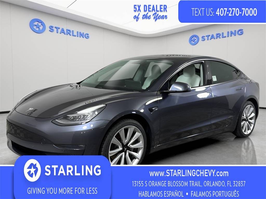 2019 Tesla Model 3 Long Range — Sedan — 70,174 mi — Orlando, FL