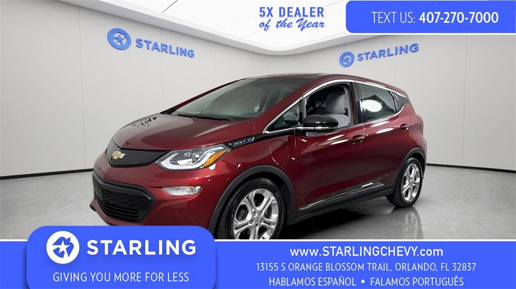2019 Chevrolet Bolt EV LT — Hatchback — 25,800 mi — Orlando, FL
