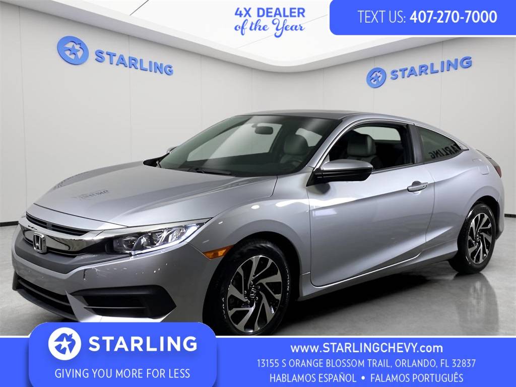 2017 Honda Civic LX-P — Coupe — 35,216 mi — Orlando, FL