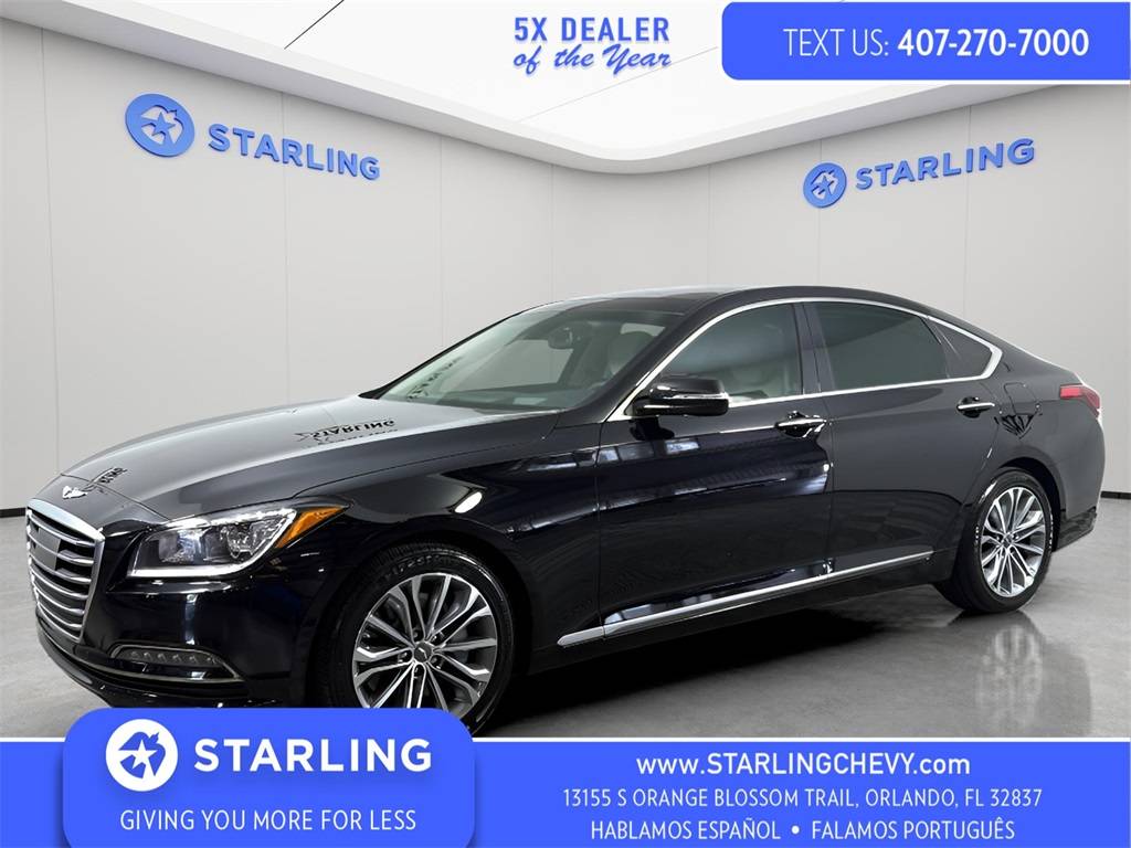 2017 Genesis G80 3.8L — Sedan — 69,370 mi — Orlando, FL
