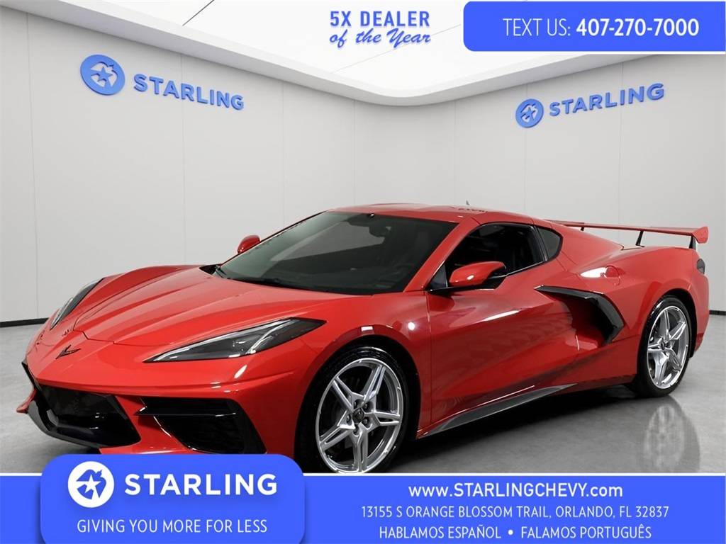 2021 Chevrolet Corvette 1LT — Coupe — 22,619 mi — Orlando, FL