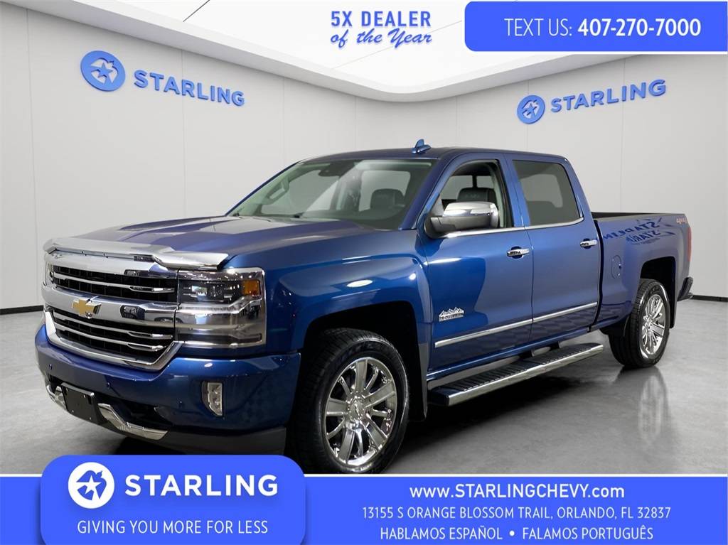 2017 Chevrolet Silverado 1500 High Country — Pickup Truck — 51,810 mi — Orlando, FL