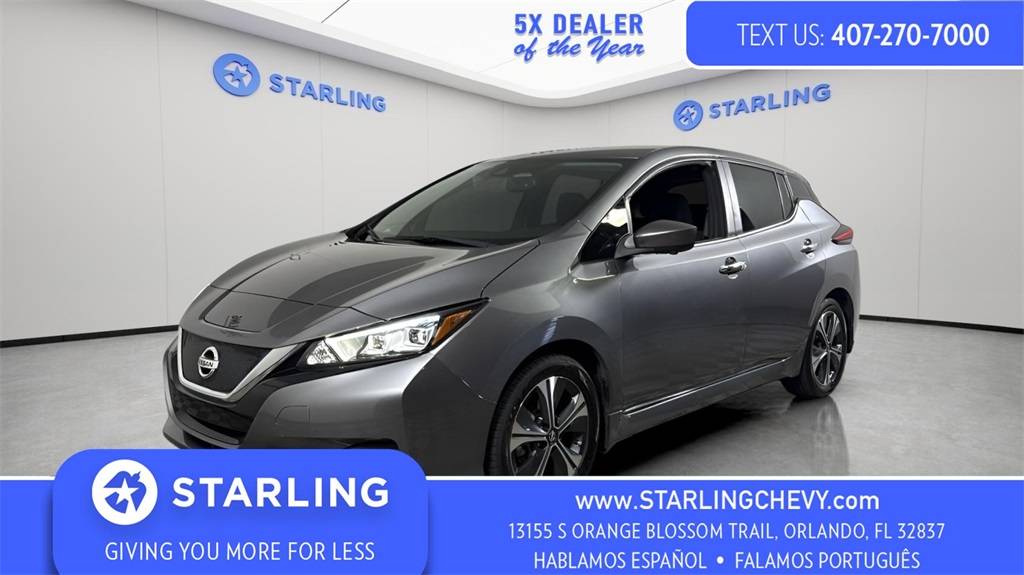 2020 Nissan LEAF SV PLUS — Hatchback — 52,796 mi — Orlando, FL