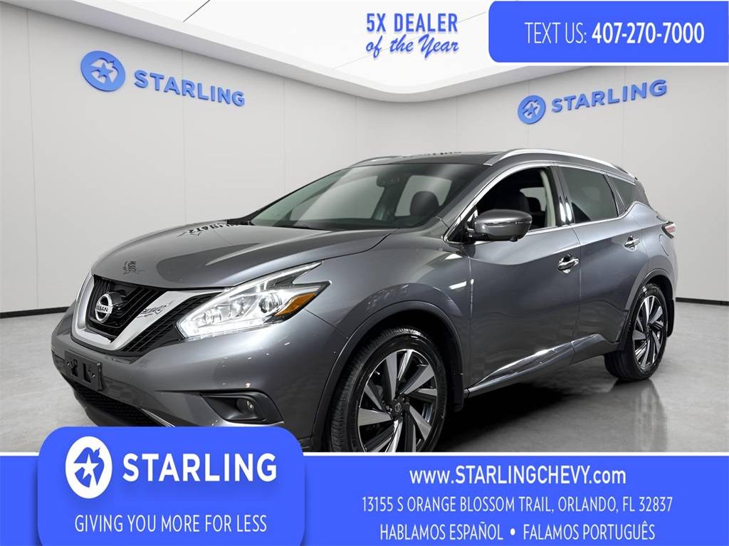 2018 Nissan Murano Platinum — SUV — 92,510 mi — Orlando, FL