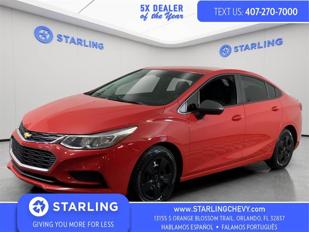 2017 Chevrolet Cruze LS — Sedan — 99,985 mi — Orlando, FL