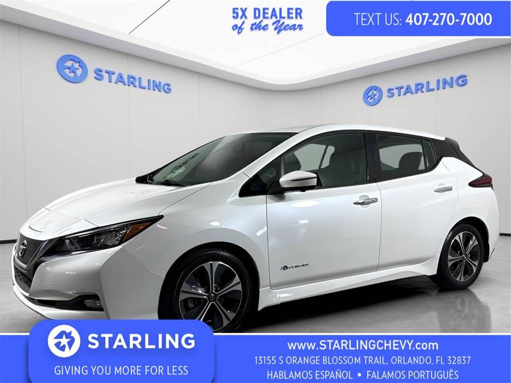 2018 Nissan LEAF SL — Hatchback — 25,500 mi — Orlando, FL