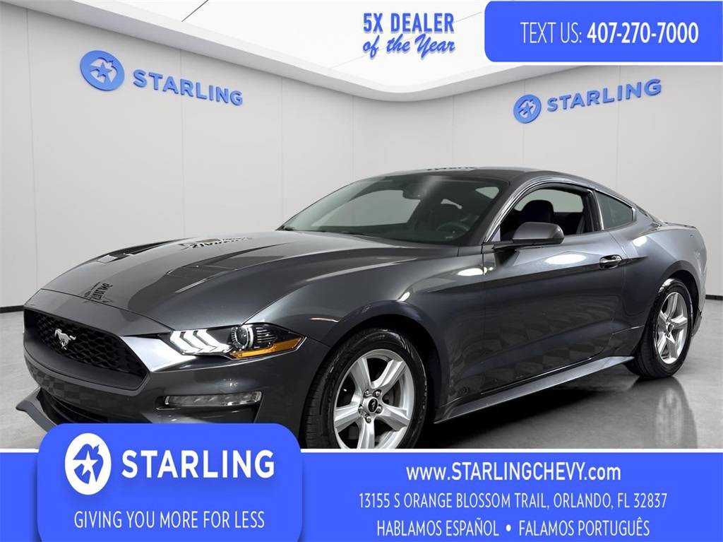2019 Ford Mustang EcoBoost — Coupe — 62,497 mi — Orlando, FL
