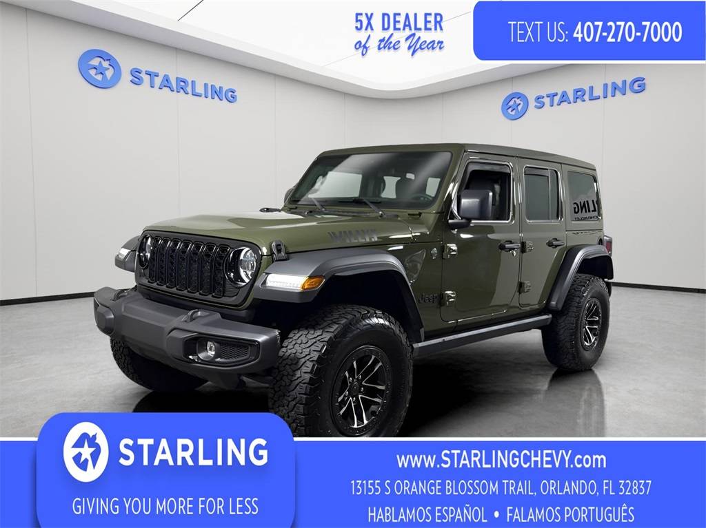 2024 Jeep Wrangler Willys — SUV — 51,367 mi — Orlando, FL