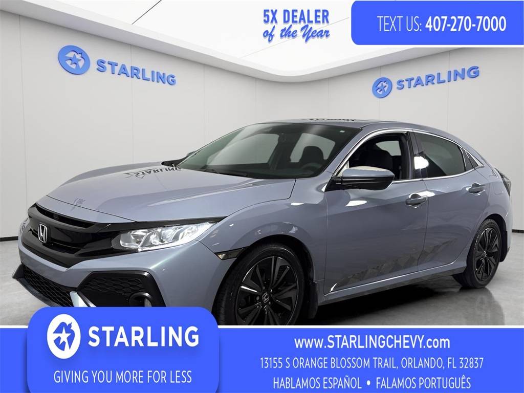 2019 Honda Civic EX — Hatchback — 67,973 mi — Orlando, FL