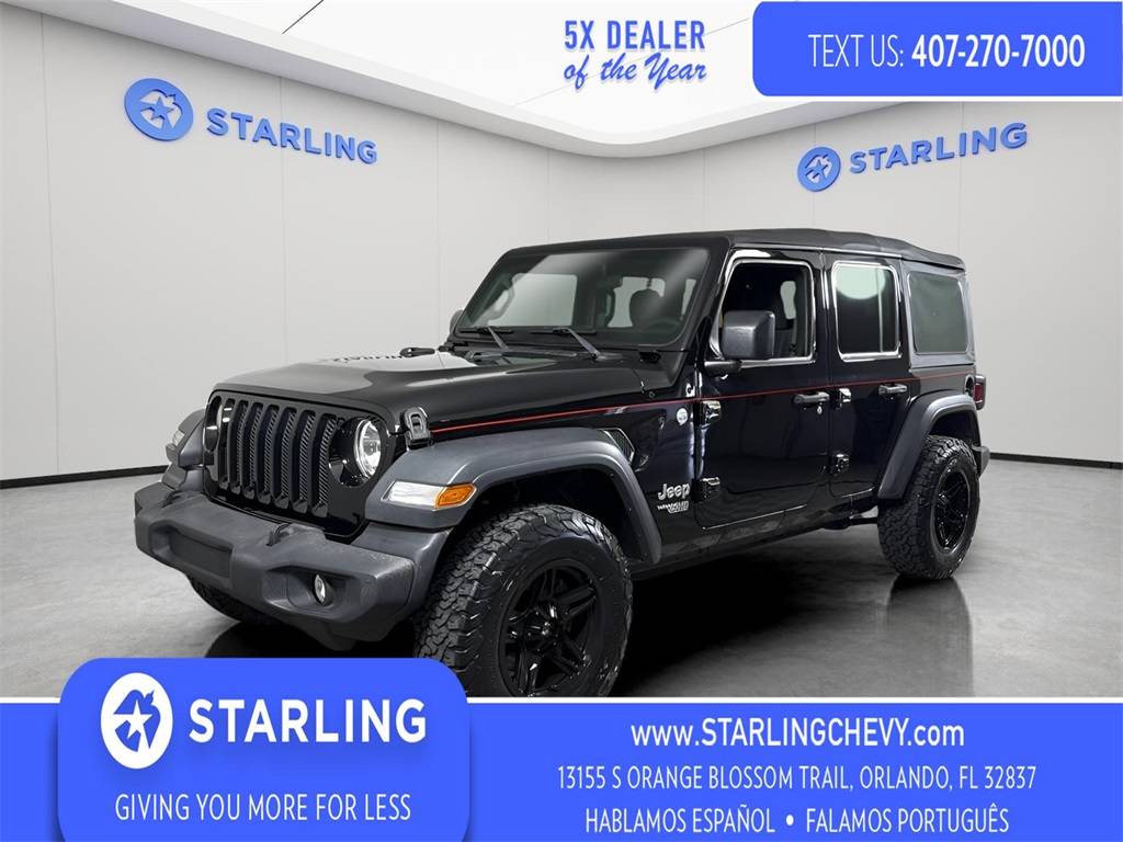 2018 Jeep Wrangler Sport — SUV — 73,045 mi — Orlando, FL