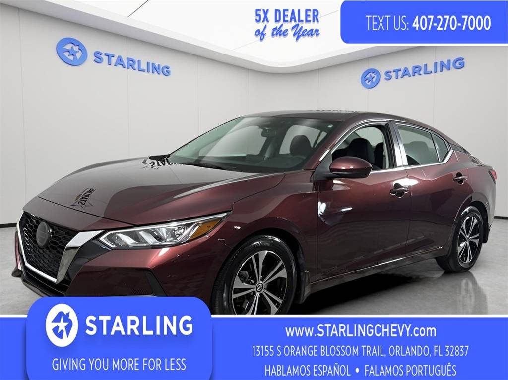 2022 Nissan Sentra SV — Sedan — 33,245 mi — Orlando, FL